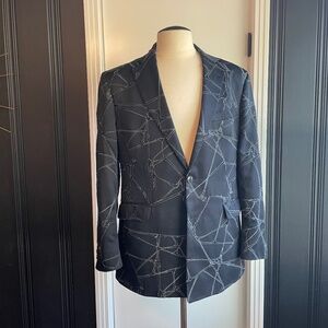 Robert Graham X Marvel Spider Sence Tonal Embroidered Limited Edition 40R